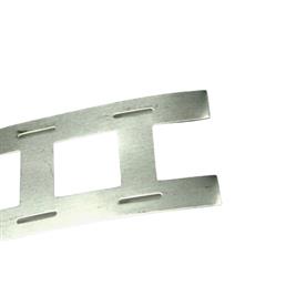 H-SHAPE 25MM X 0.12MM COATED NICKEL STRIP FOR 18650 CELLS - 1 METER 