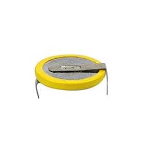 CR2032 BATTERY - 3V LITHIUM COIN CELL WITH TAB PINS/PCB MOUNT 
