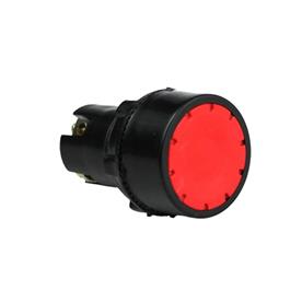 FLAT AHF PUSH BUTTON SWITCH - RED