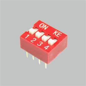 4 POSITIONS DIP SWITCH