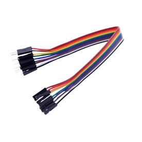 MALE TO FEMALE CONNECTING WIRES / JUMPER WIRES (SET OF 10)