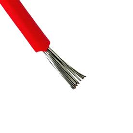 24AWG SILICONE WIRE RED ( 1 METER ) - HIGH QUALITY ULTRA FLEXIBLE WIRES