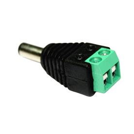 MALE DC ADAPTER WITH SCREW TERMINAL