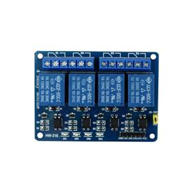 5V/3.3V FOUR CHANNEL 10A ISOLATED RELAY MODULE - 4 CHANNEL RELAY MODULE