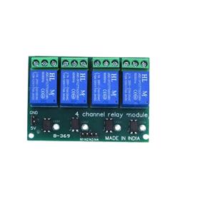 FOUR CHANNEL 5V RELAY MODULE - MADE IN INDIA