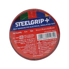 STEELGRIP INSULATION ELECTRICAL TAPE - RED