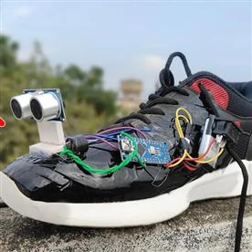 SMART WALKING SHOES FOR BLIND | BEST SCIENCE PROJECT KIT